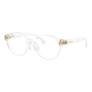 NWT VERSACE EYEGLASSES TRANSPARENT KIDS ROUND EYEWEAR VERSACE